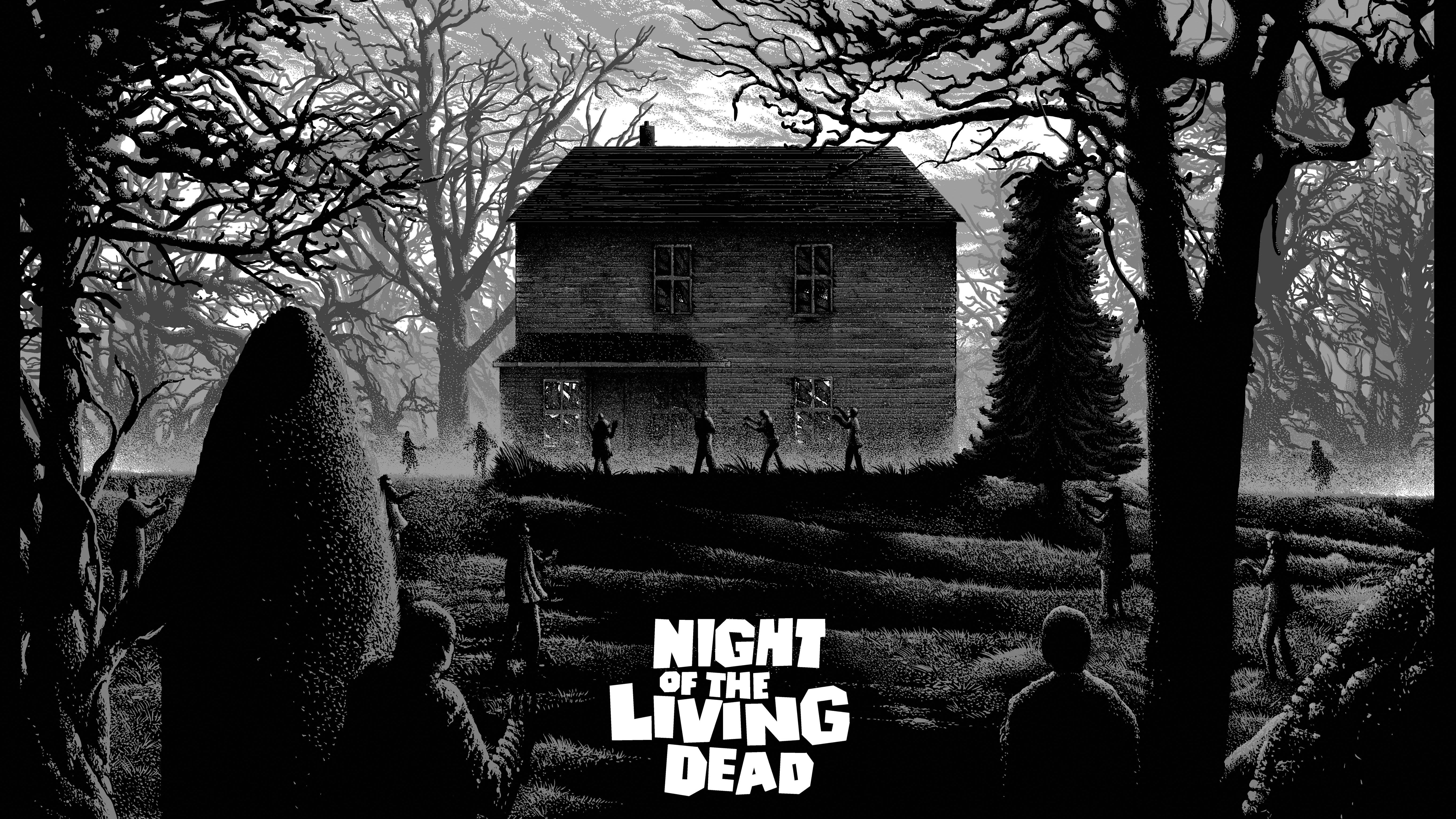 Night Of The Living Dead 5k Retina Ultra HD Wallpaper. Background