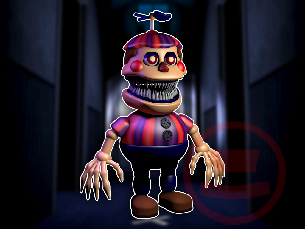 Nightmare Balloon Boy Finished. Fnaf characters, Full games, Grand theft auto