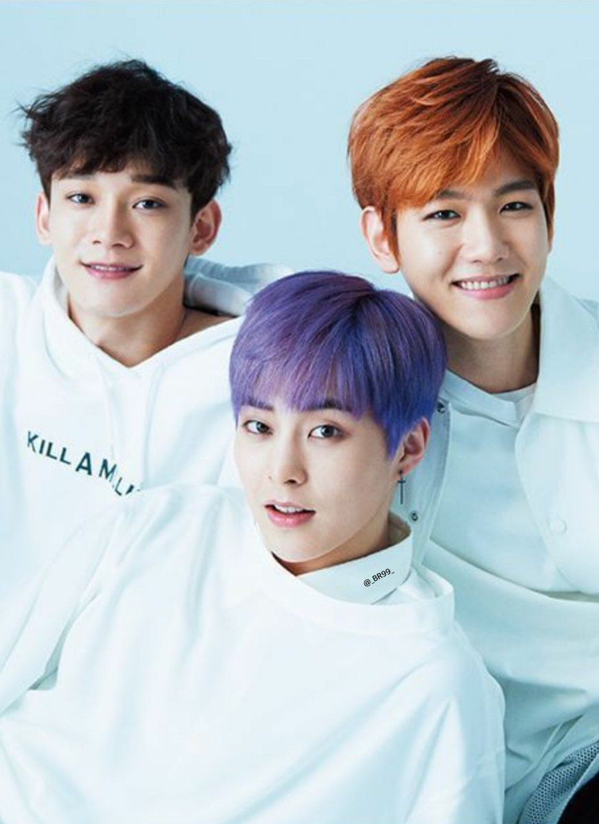EXO CBX For Anan Japanese Magazine June 2017 Issue фото