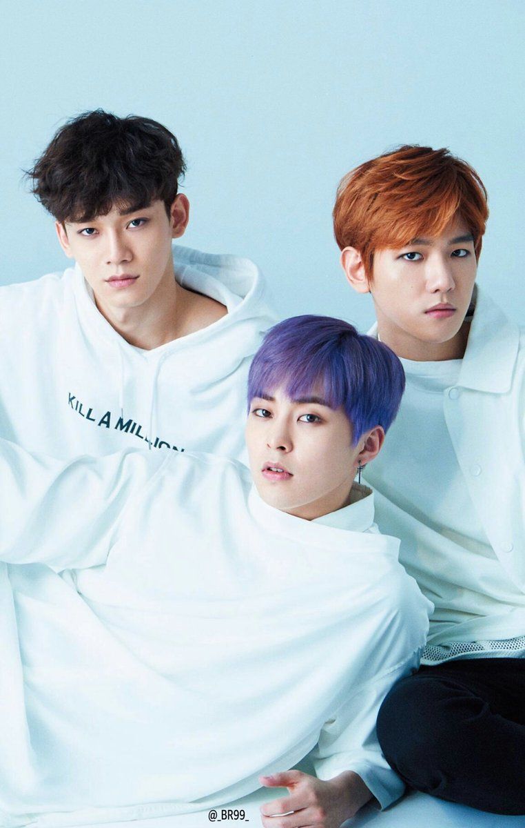 EXO CBX For Anan Japanese Magazine June 2017 Issue