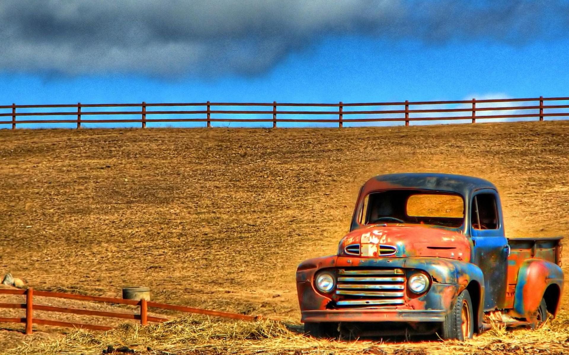 classic ford trucks wallpaper