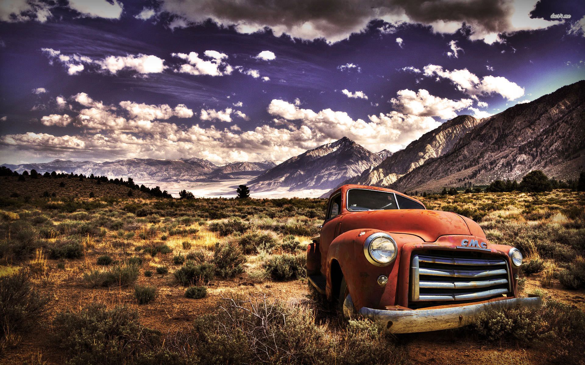 classic ford trucks wallpaper