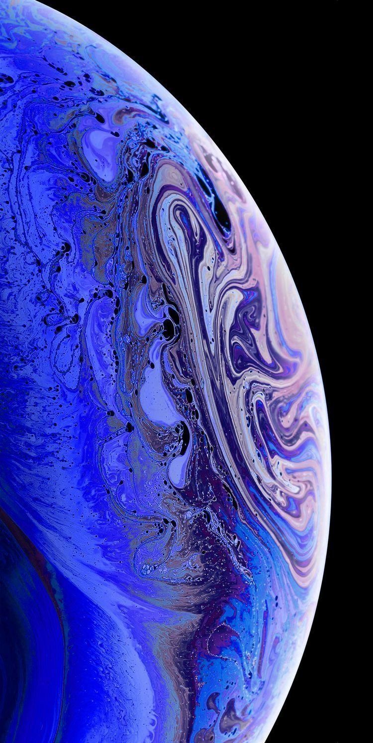Iphone Xs Planet Bubble Wallpapers Wallpaper Cave