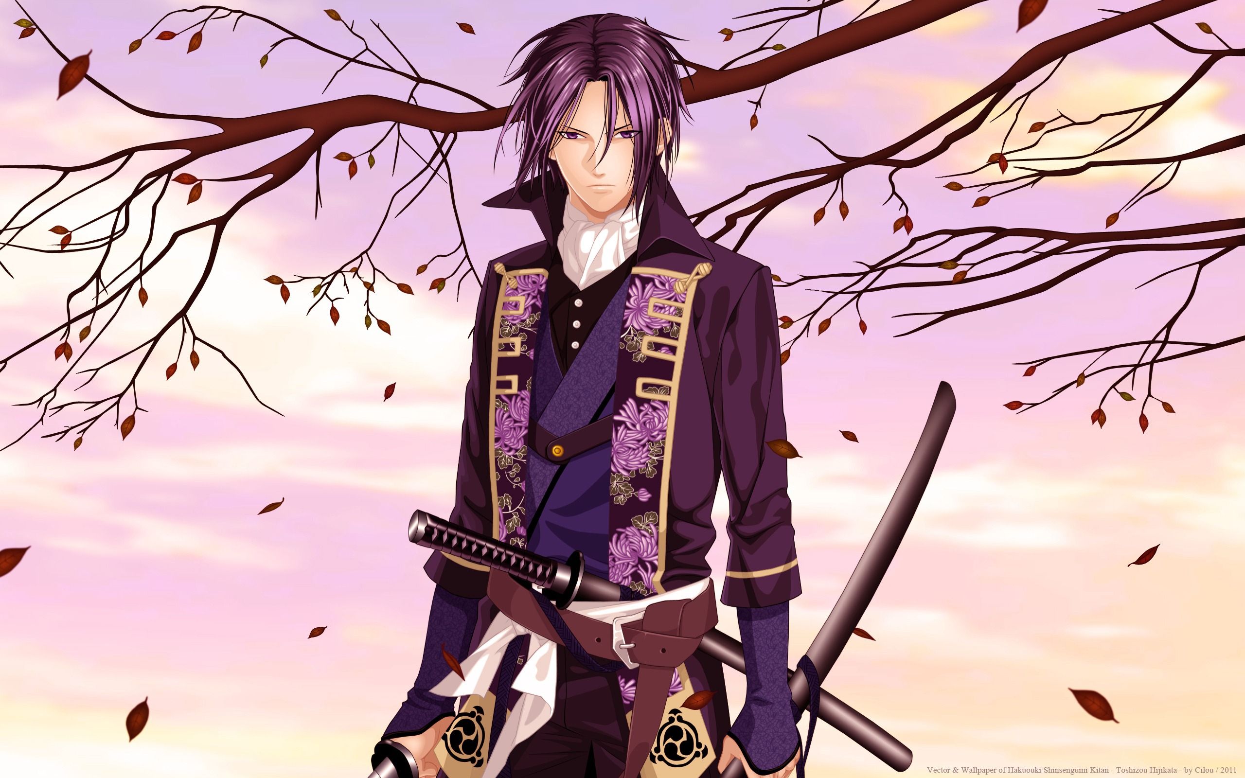 Hijikata Toshizou (Hakuouki) Shinsengumi Kitan Wallpaper Anime Image Board
