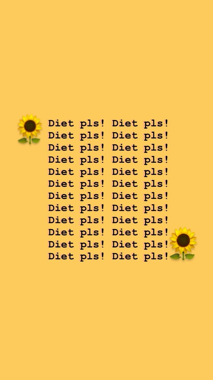 Diet wallpaper #aestheticyellow #yellow #diet #sunflower