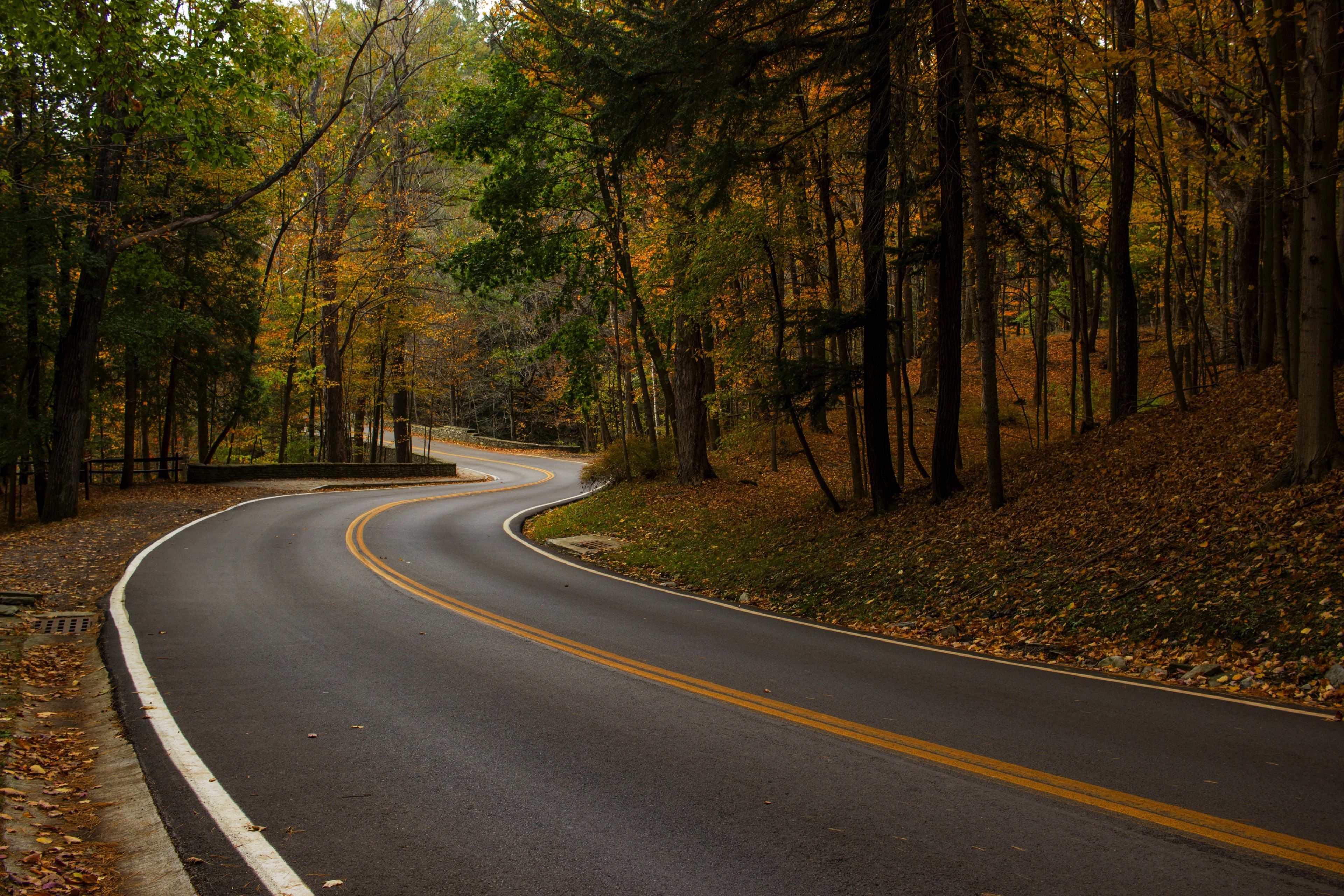 Autumn Highway Wallpapers - Wallpaper Cave