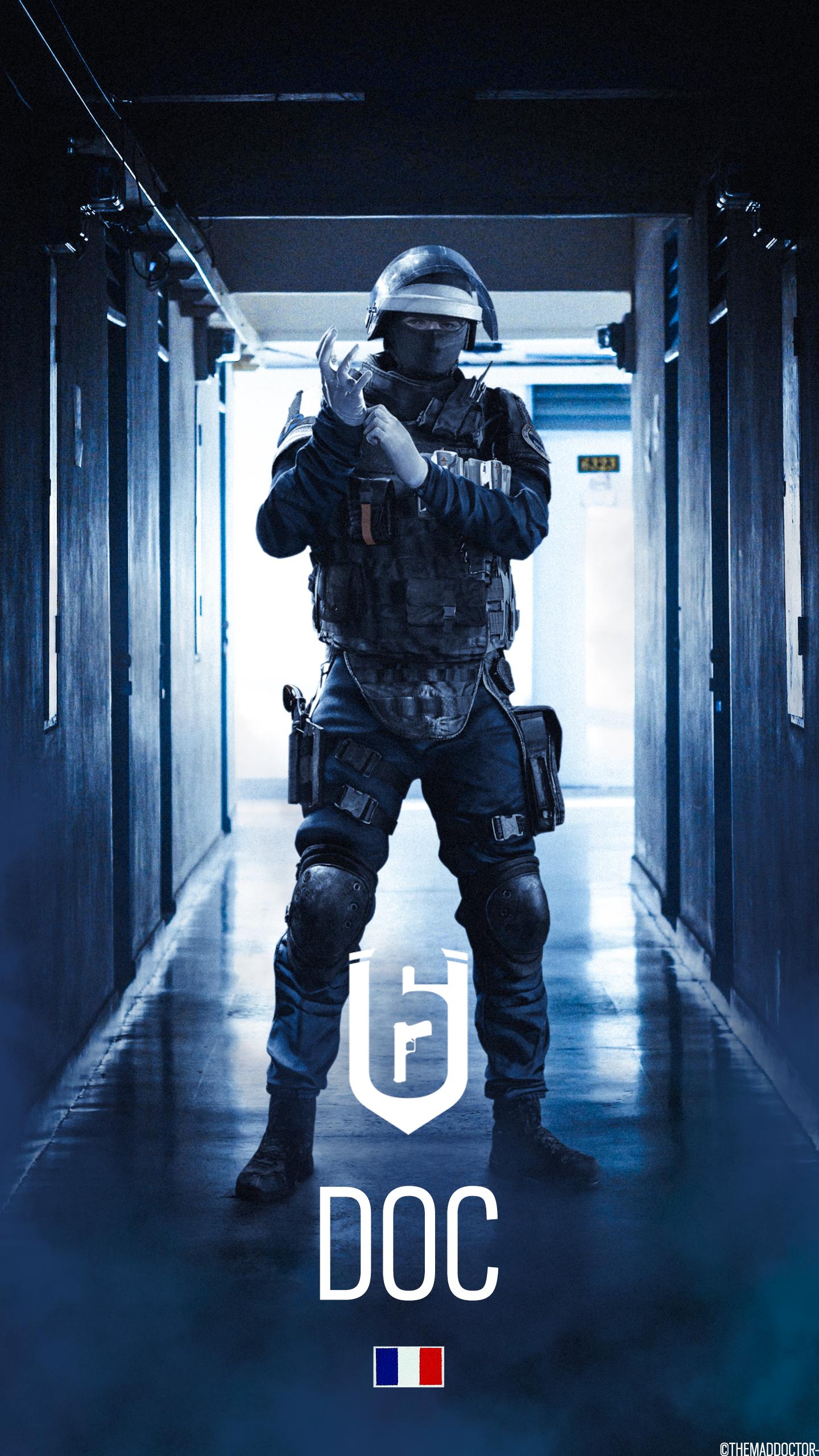 Here's the phone wallpaper for my main defending operator, Doc