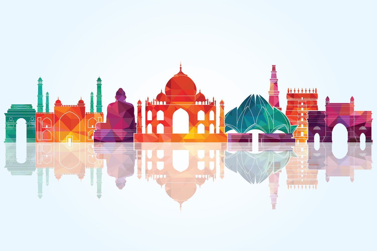Choose India Vector Wallpaper to create fantastic wall decor in your room or browse hundreds of other wall. India painting, India poster, Incredible india posters