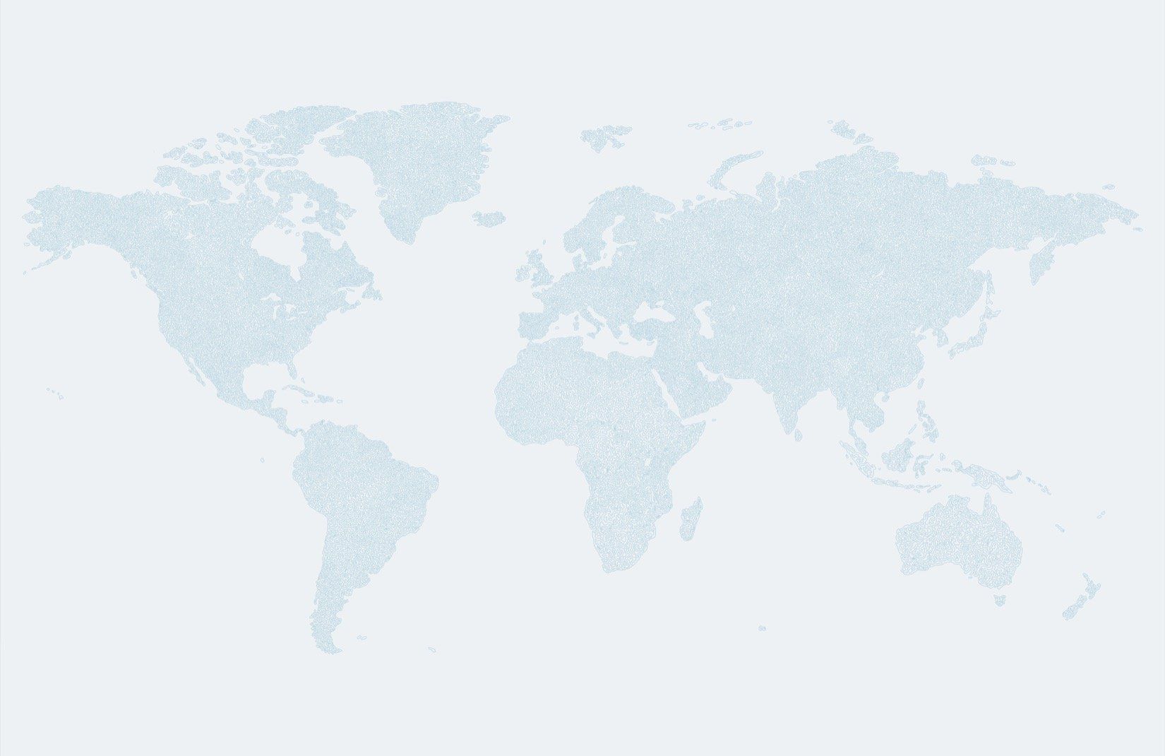 Blue Abstract World Map Wallpaper