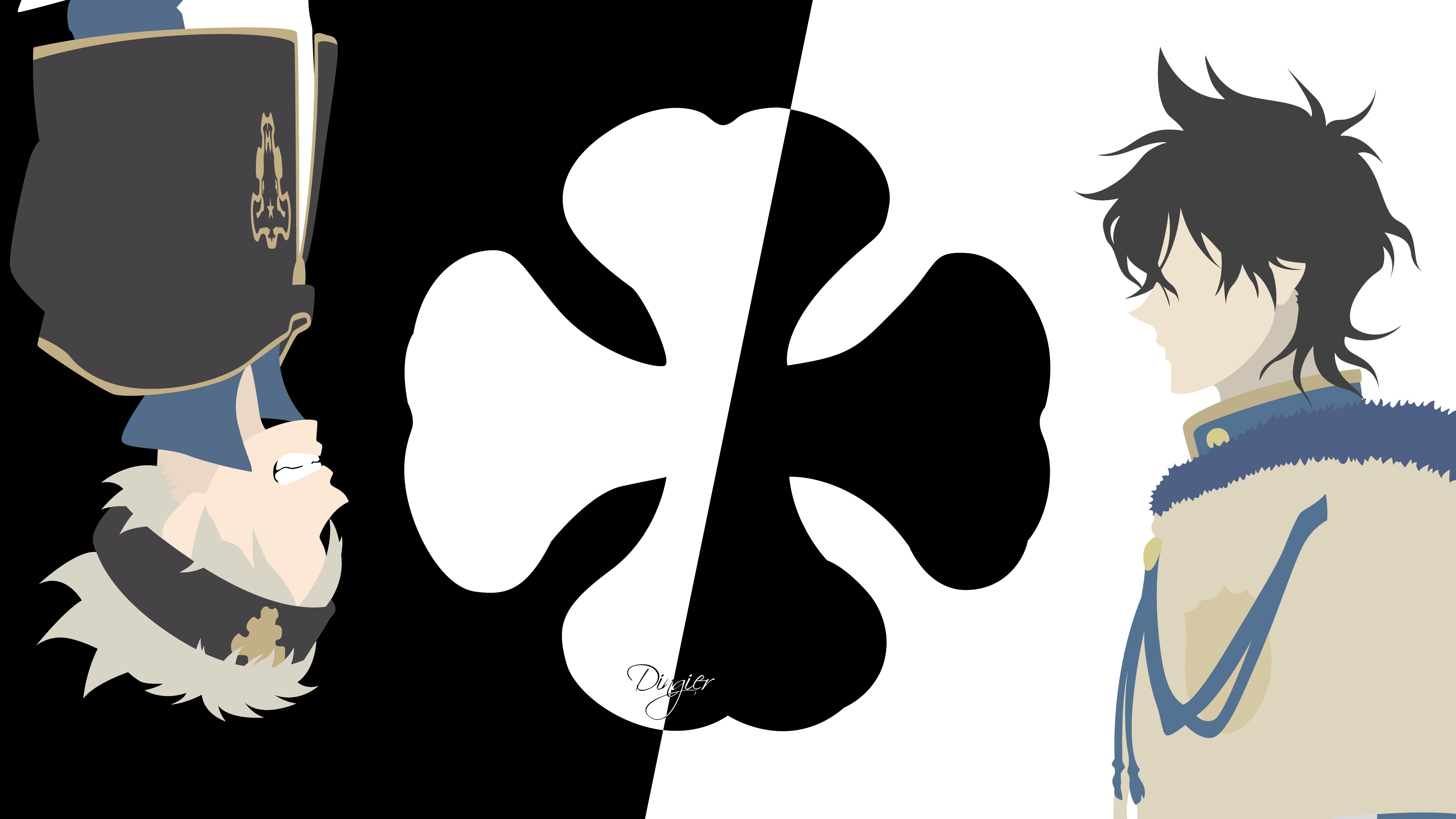 Asta (Black Clover), Yuno (Black Clover) wallpaper PNG