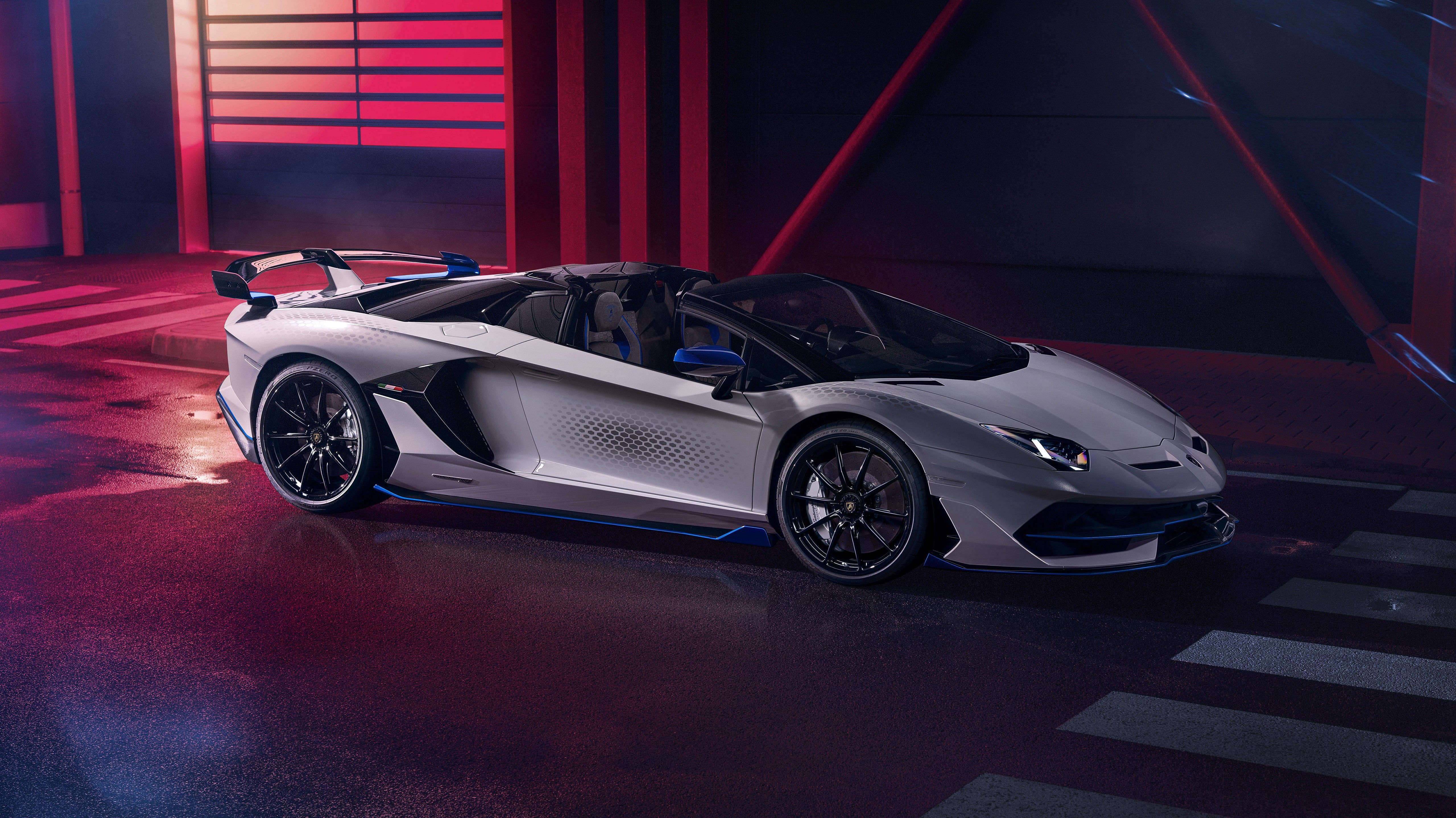 Lamborghini Aventador SVJ Xago Roadster 2020 4K 5K 2 HD Wallpaper