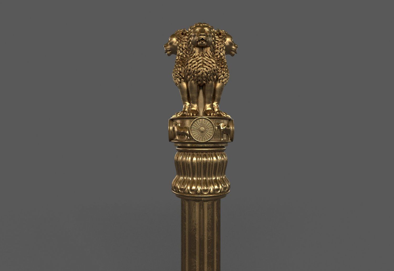 Pillars of Ashoka 3D Model in Miscellaneous 3DExport