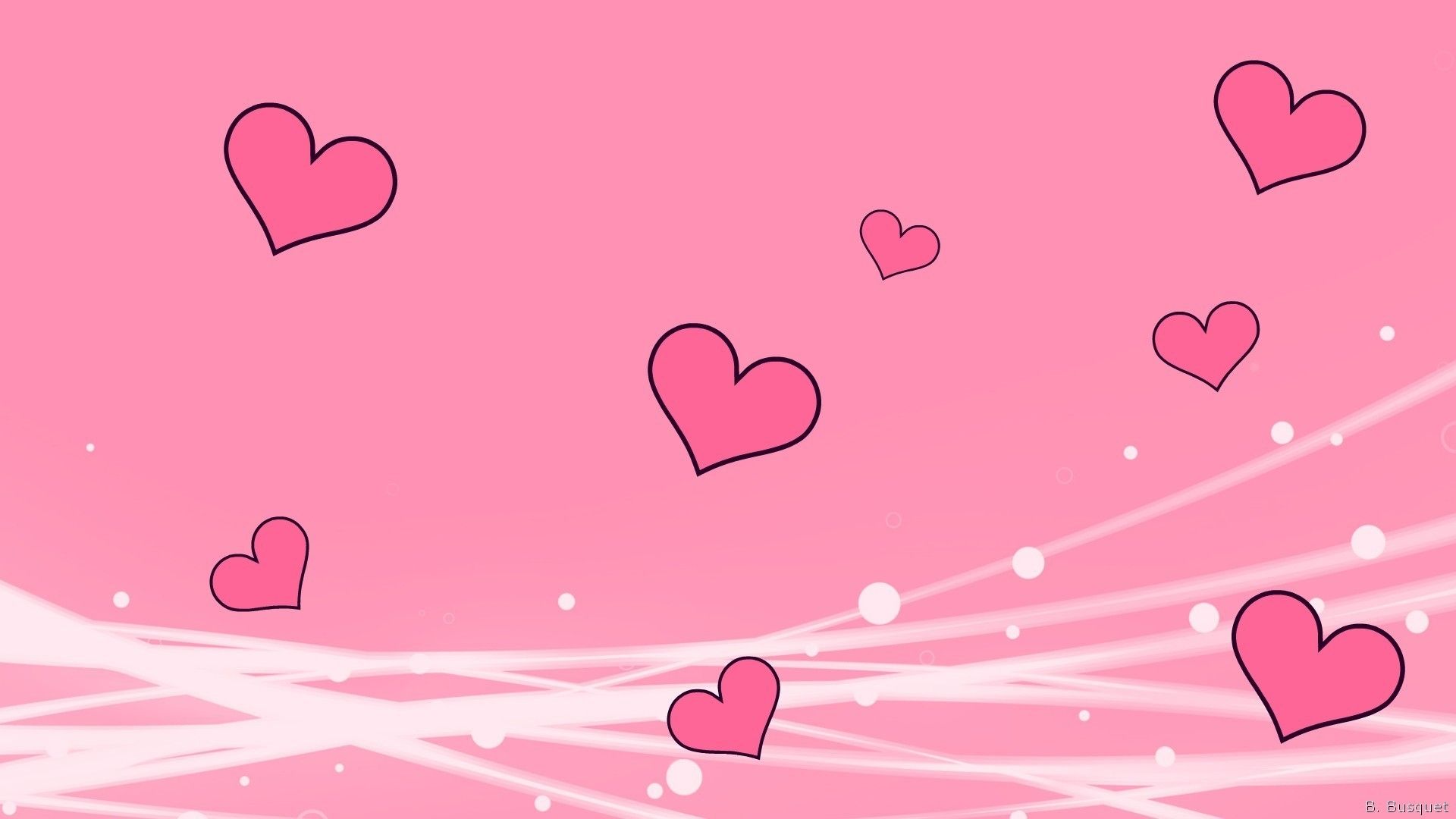 Pink Love Wallpaper