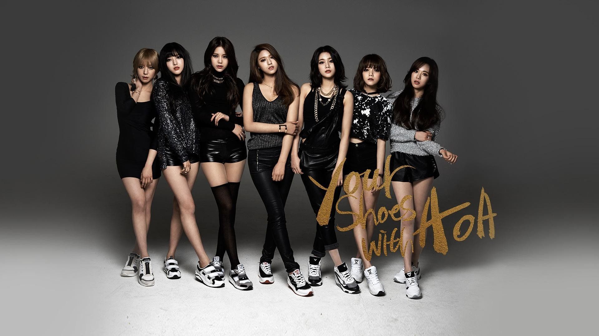 AOA, K pop, Choa, Chanmi, Hyejeong, Seolhyun, Yuna Seo, Jimin, Kwon Mina, Korean HD Wallpaper / Desktop and Mobile Image & Photo