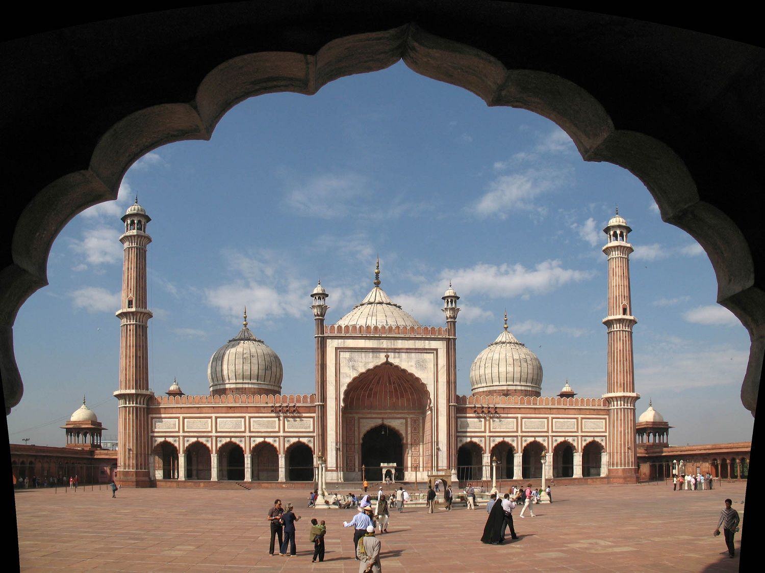Largest Mosque in India, Jama Mosque, New Delhi
