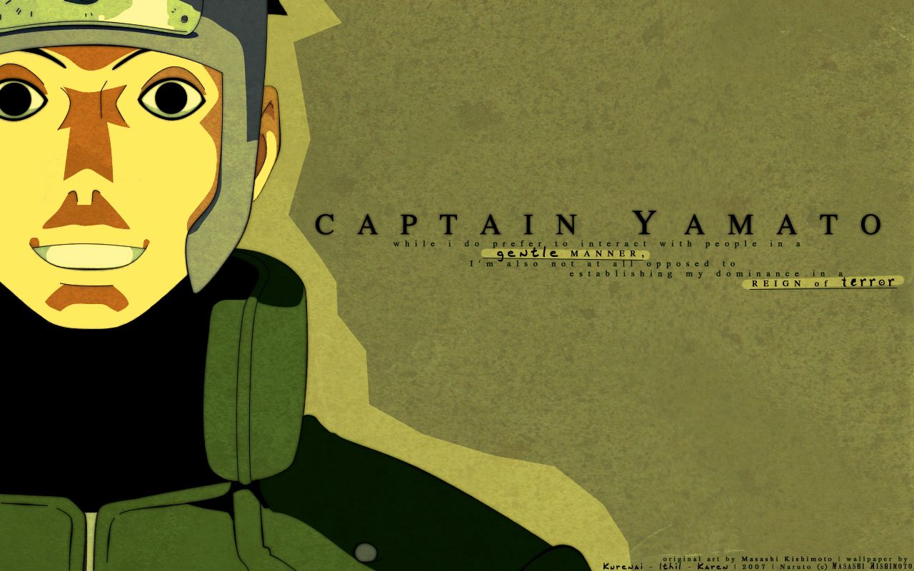 Naruto Wallpaper: Captain Yamato