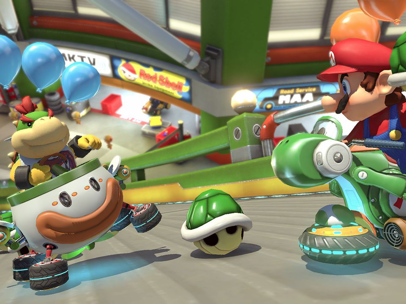 Mario Kart 8 Deluxe throws it back to the series' best entry