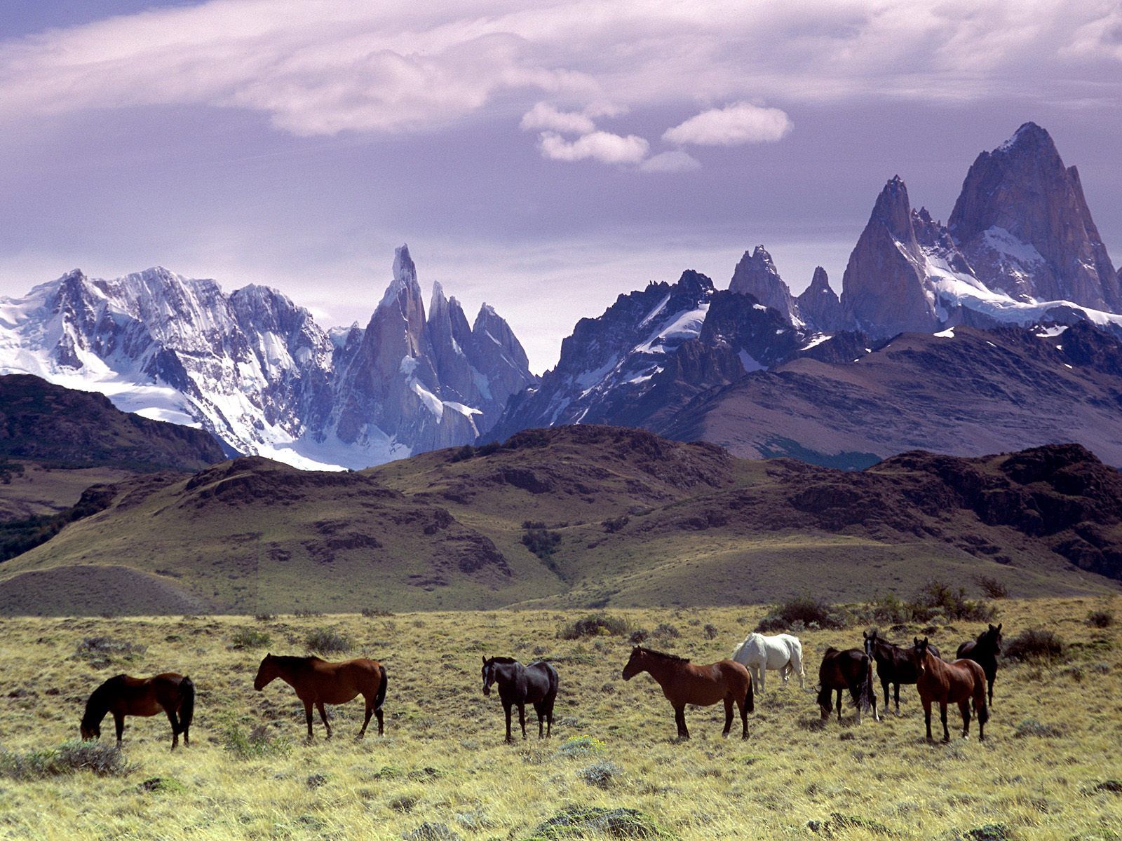 The Andes Mountain Range