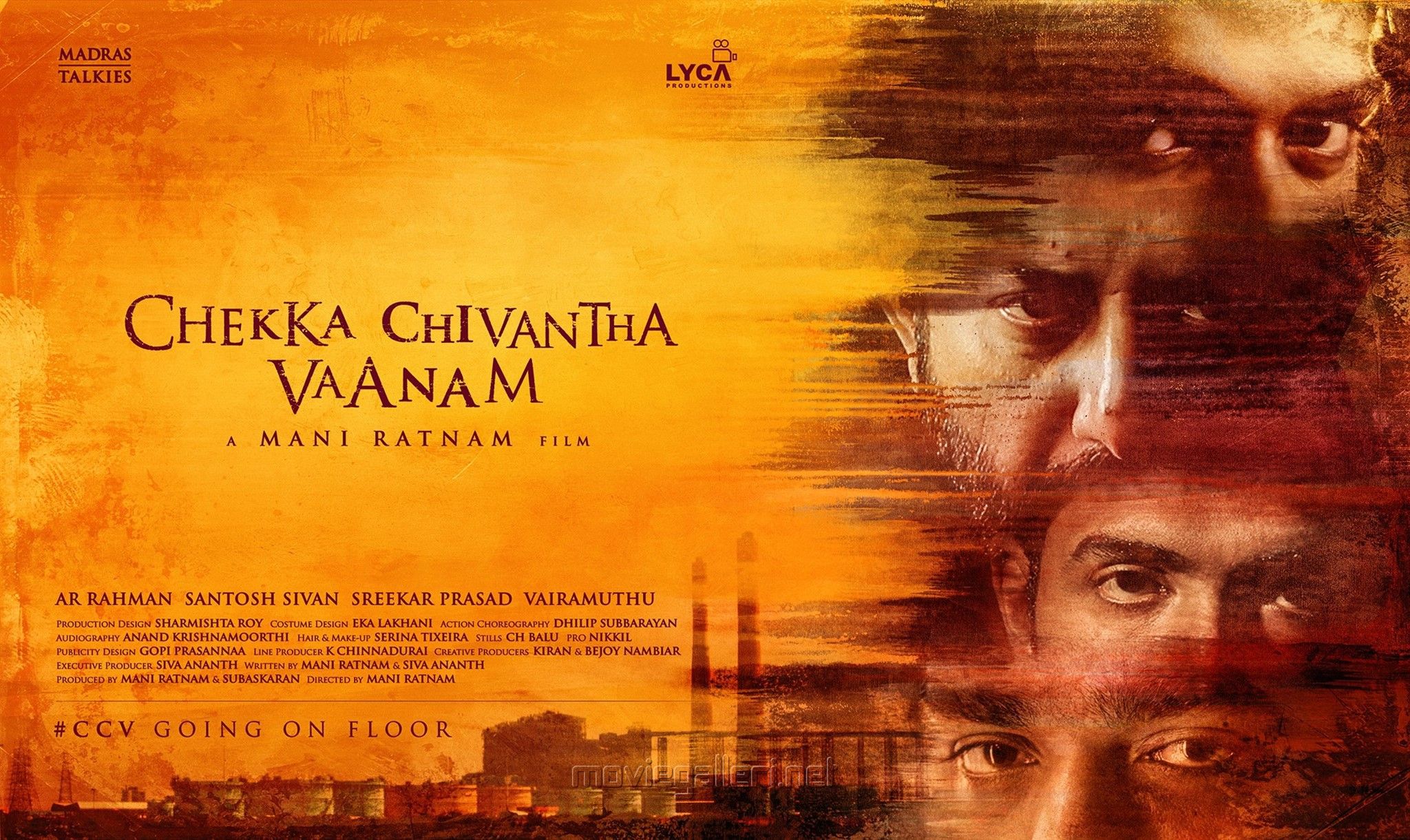 Sekka Sevantha Vaanam First Look Wallpaper HD. New Movie Posters