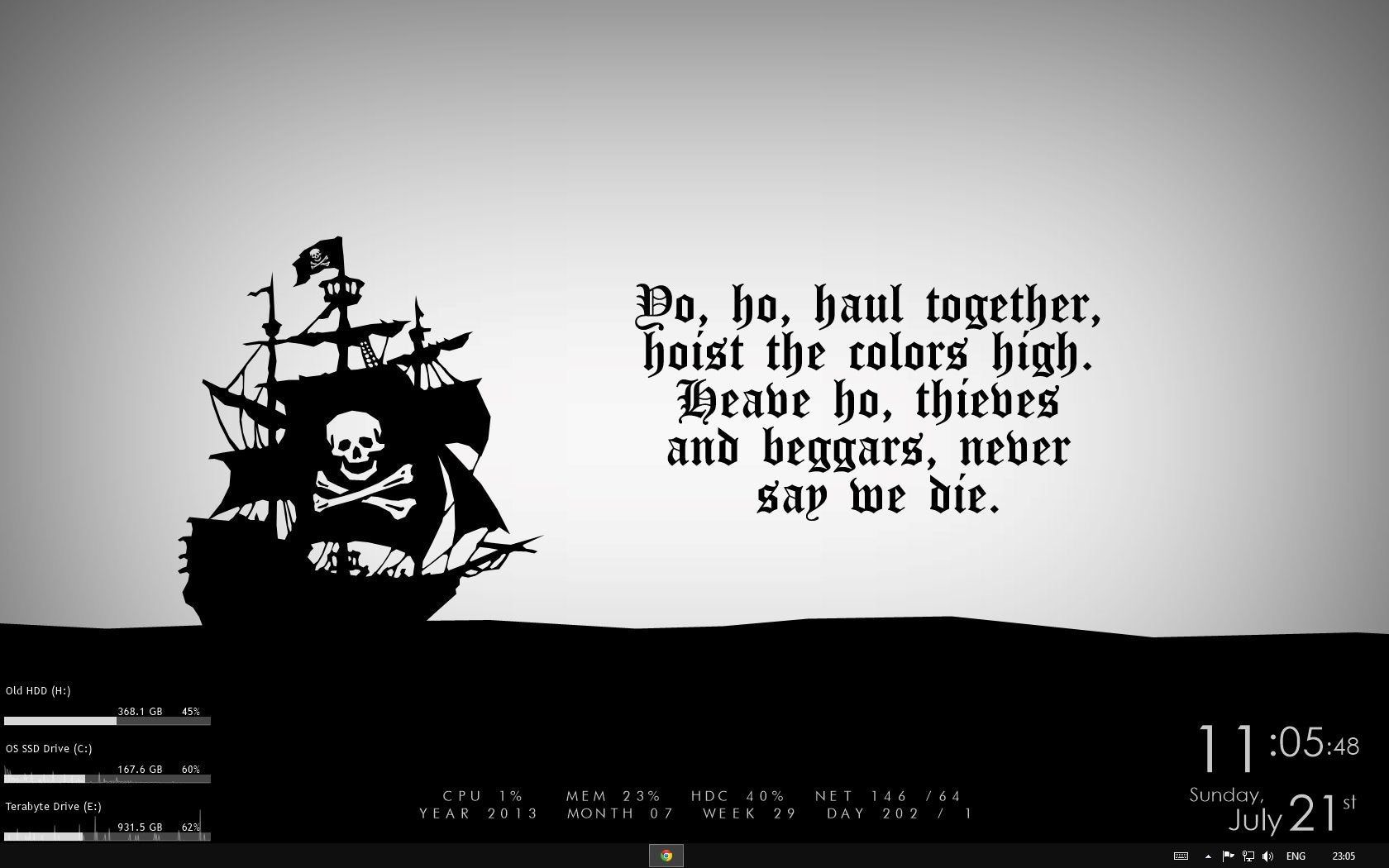 Pirates never say die