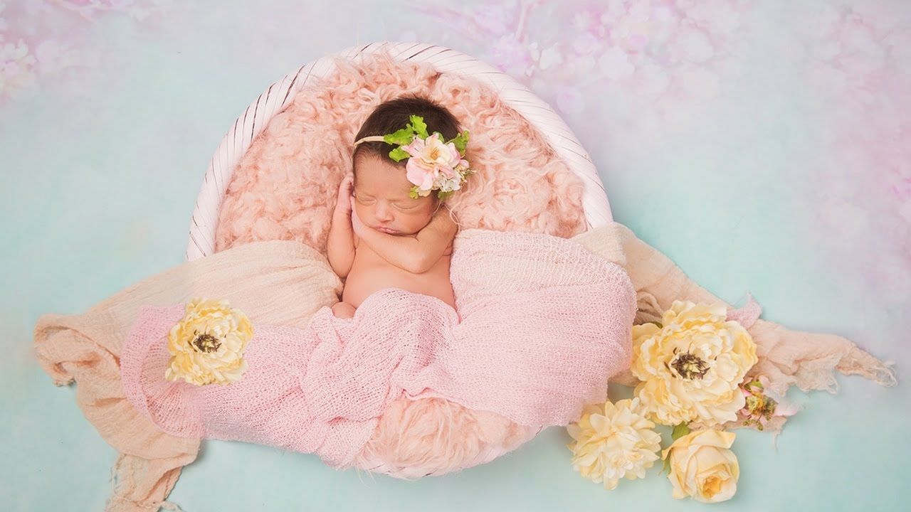 NEWBORN PHOTO SESSION Highlights with a Beautiful 4lb Tiny Baby Girl