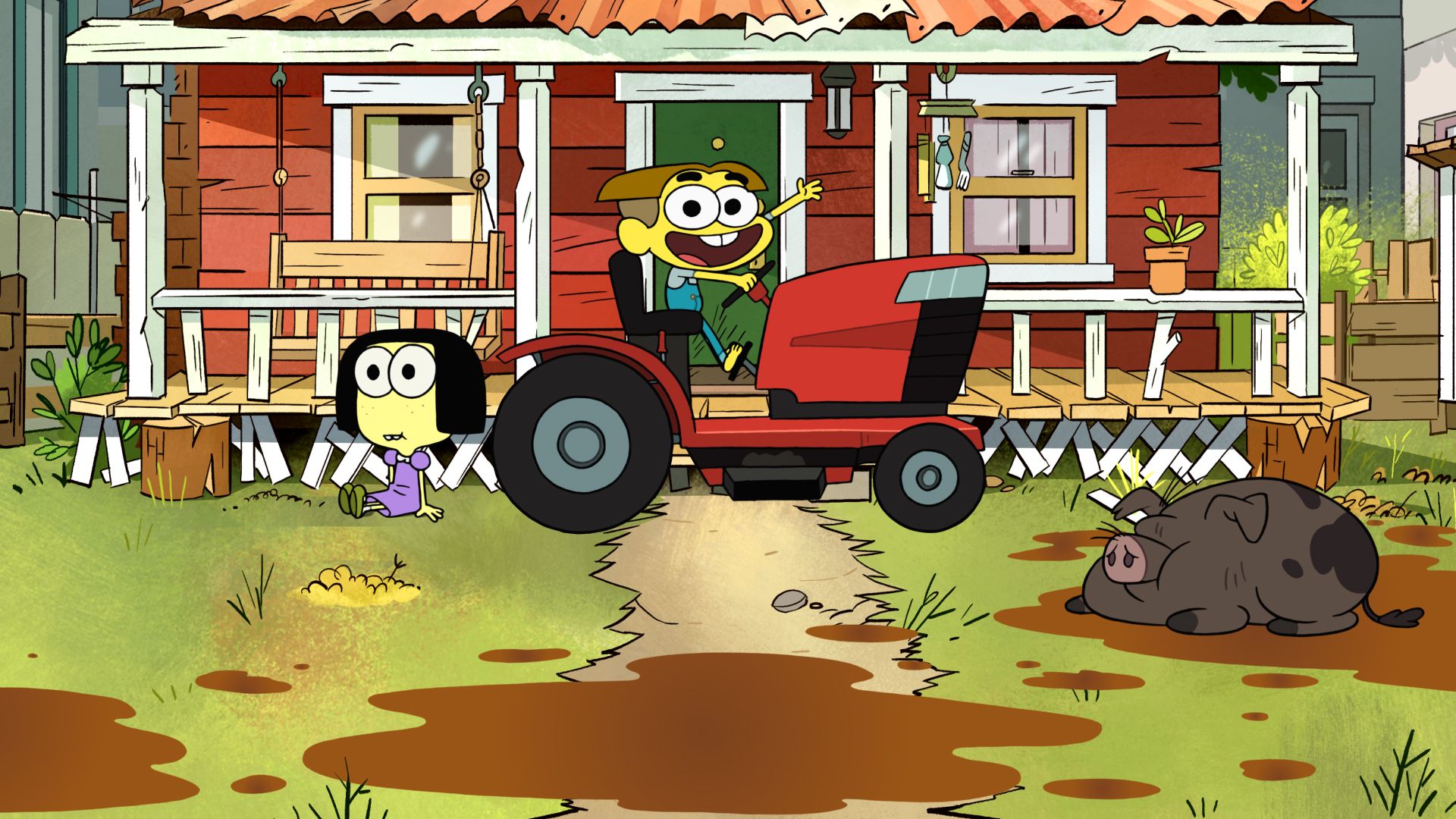 Meet The Greens and The Houghton Brothers from BIG CITY GREENS