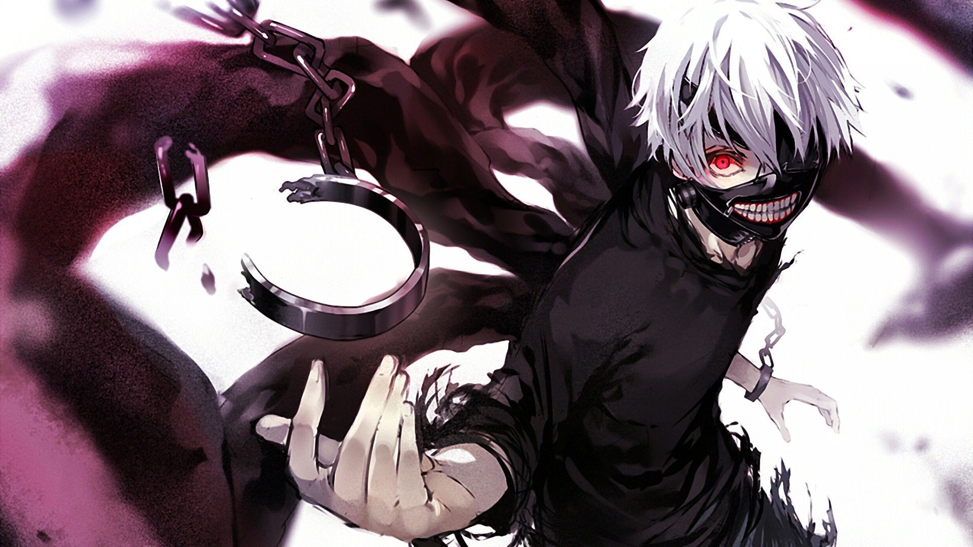 Tokyo Ghoul Kaneki Ken Wallpaper '1920x1080p' v2 by susull936 on