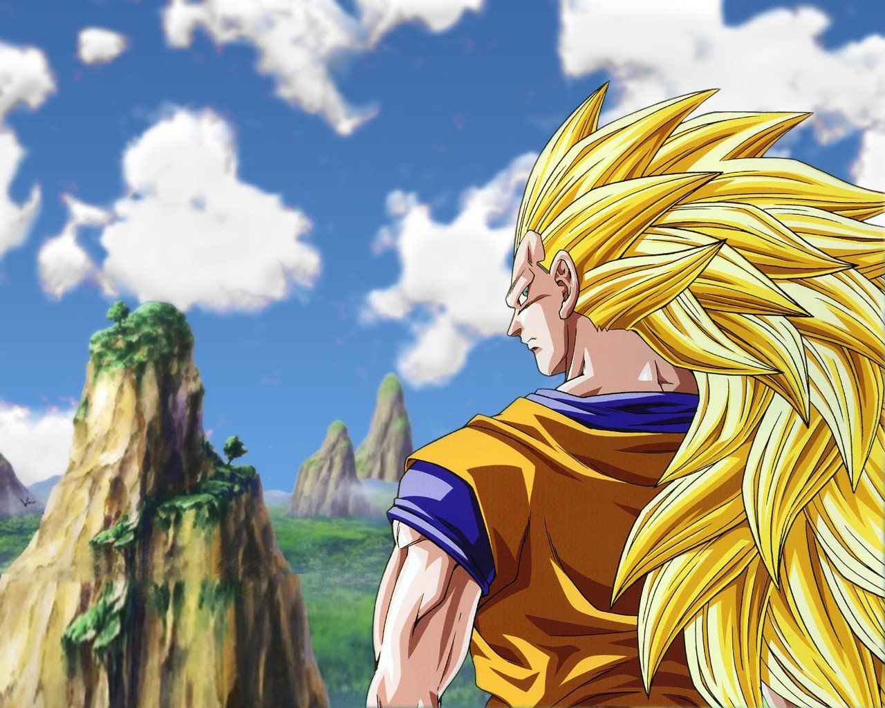 Dragon Ball Z, Son Goku, Super Saiyan 3 Wallpaper HD / Desktop