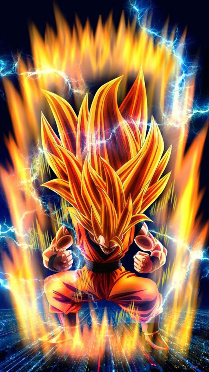 Check out this #amazing super #saiyan mobile wallpaper. Click to