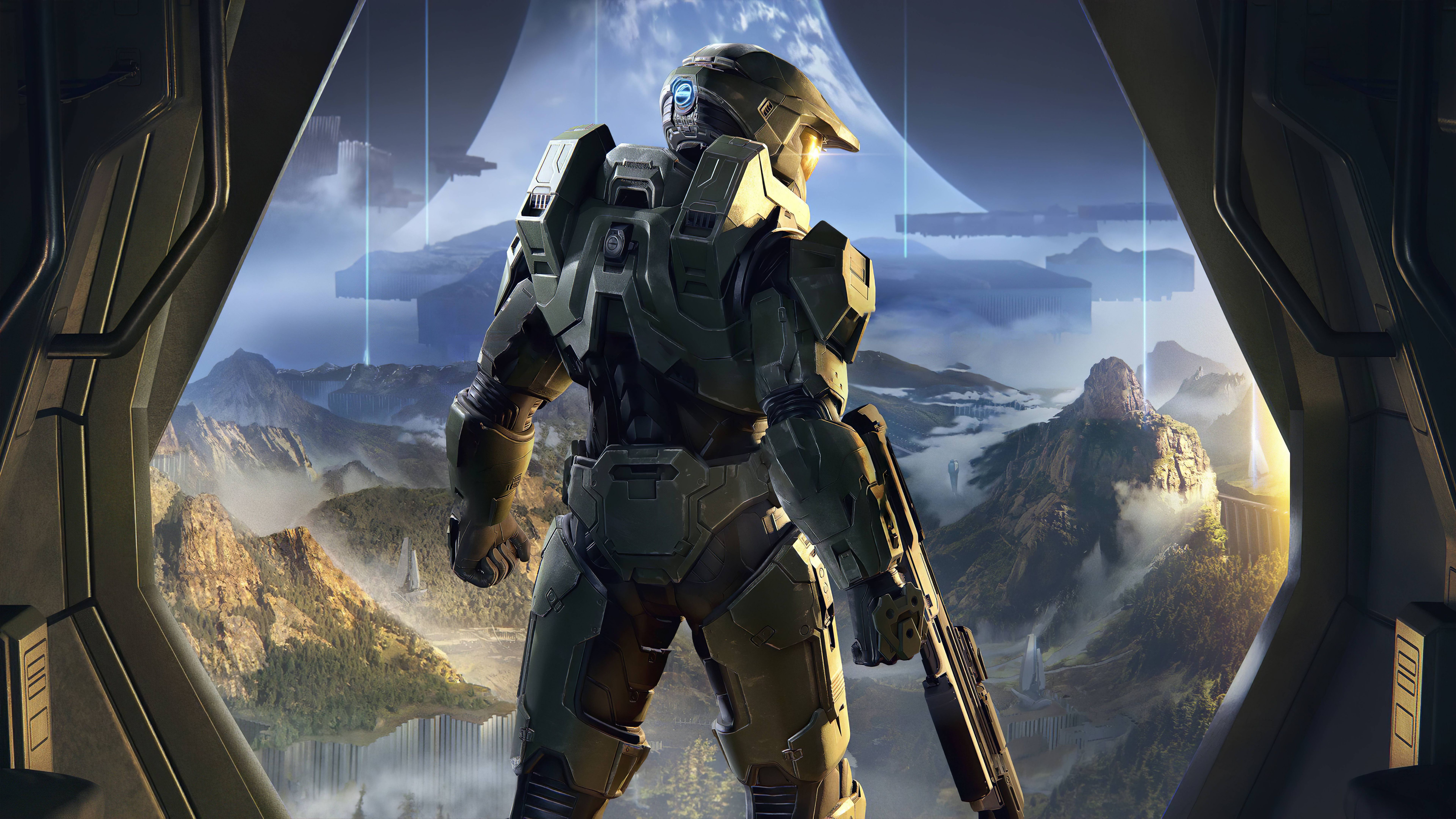 Halo Infinite Master Chief 8K Wallpaper
