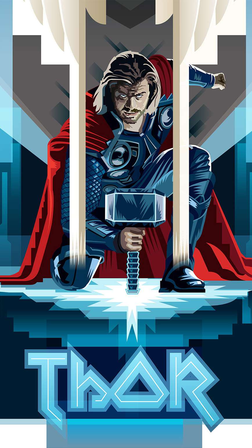 Thor Avengers Art Wallpaper Wallpaper, Android Wallpaper