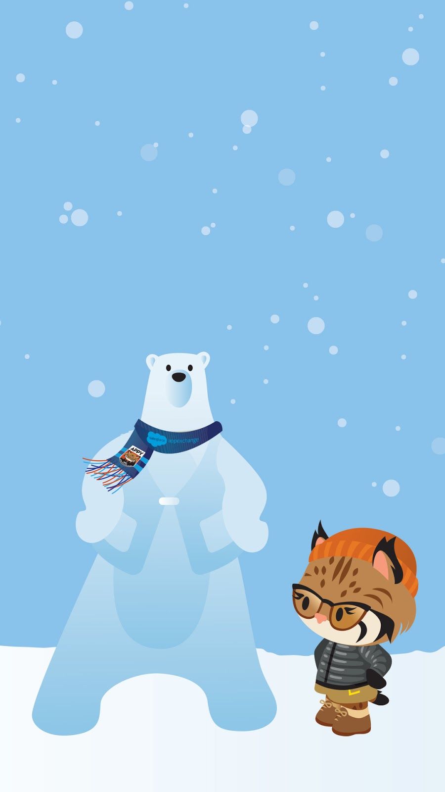 Get These Fun Appy Phone Wallpaper from Salesforce AppExchange