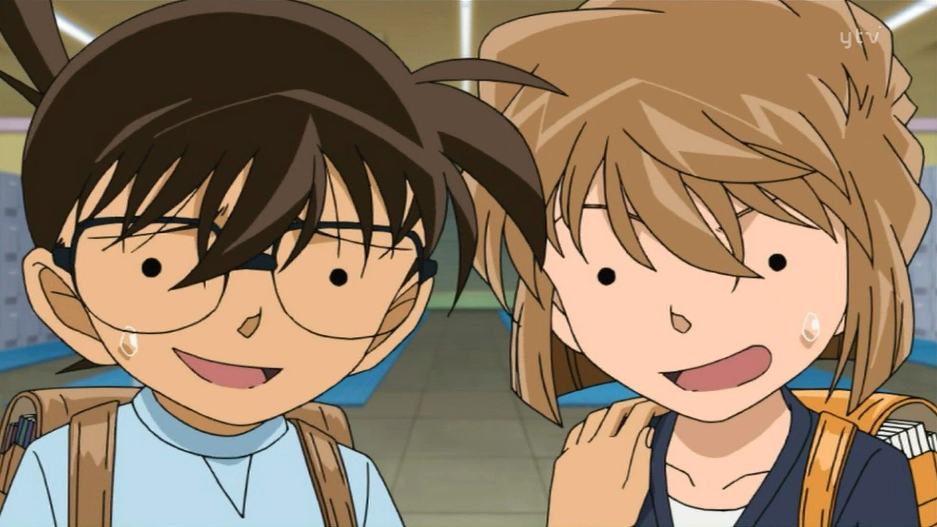 Detective Conan Haibara and Edogawa Conan Wallpaper. Detective