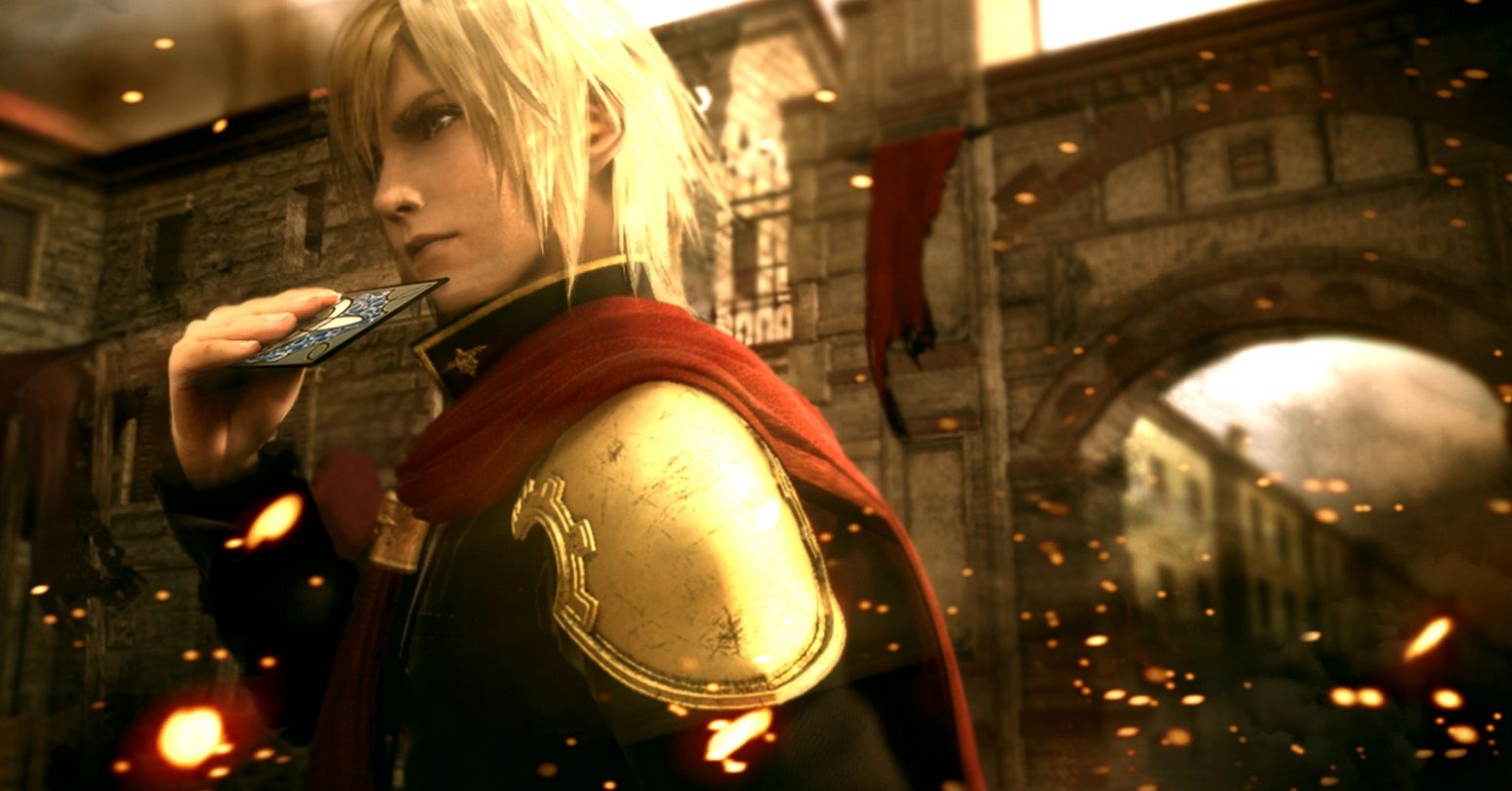 Final Fantasy Type 0 HD Ace Character Cards CG Wallpaper