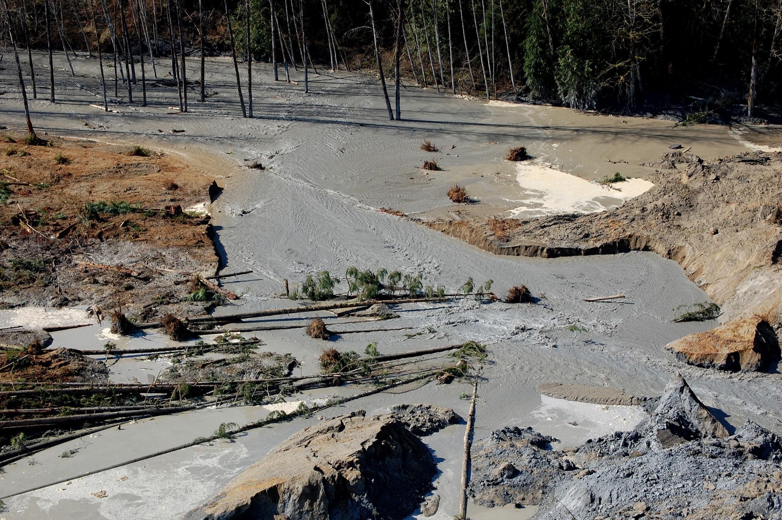 river, Snohomish, Mudslide, Landslide, Nature, Natural, Disaster