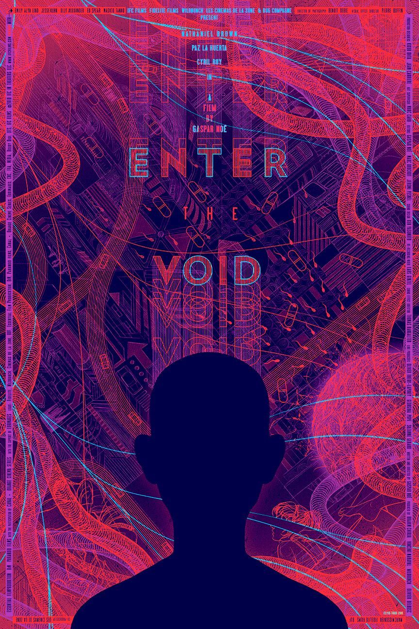 Enter The Void [864 x 1296]. Poster art, Vintage poster