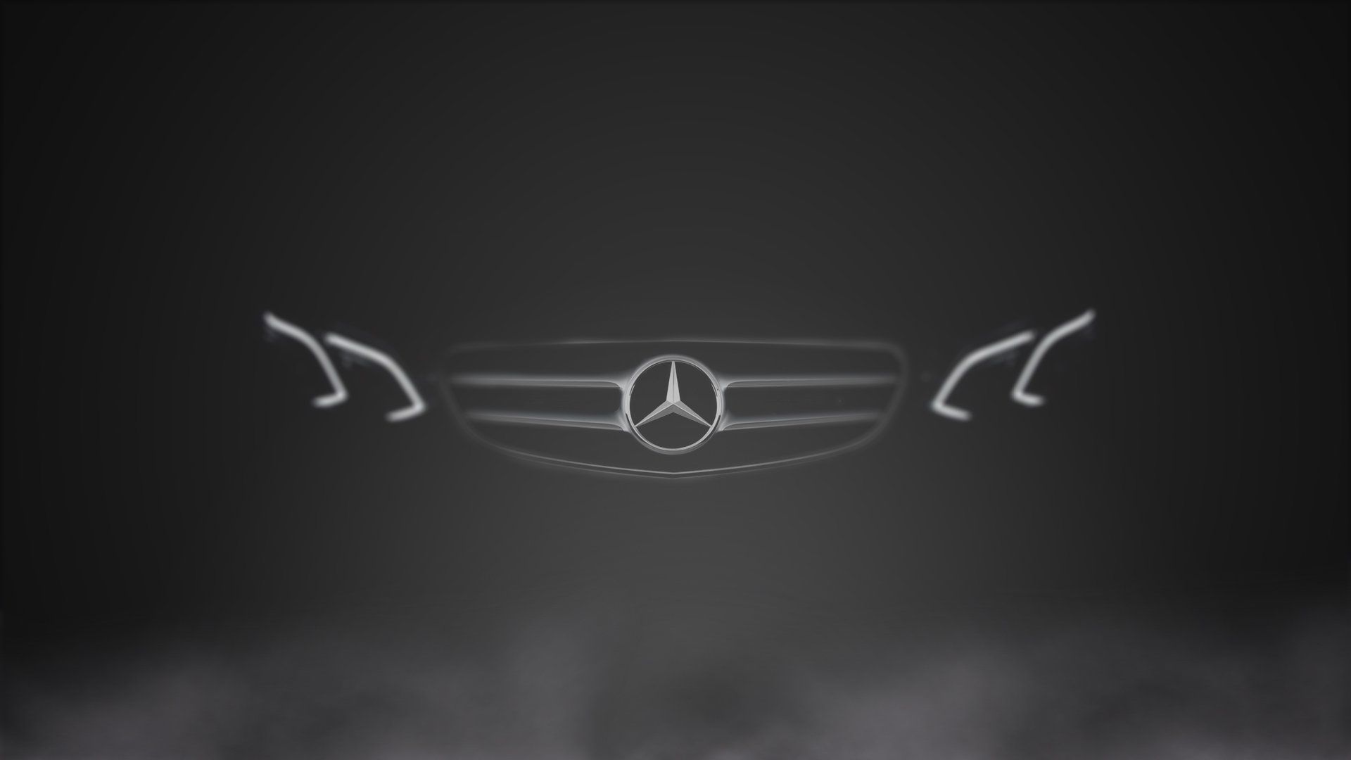 Mercedes Benz, Mercedes Benz E Class, W Car, Dark, Logo, Monochrome, Vehicle Wallpaper HD / Desktop and Mobile Background