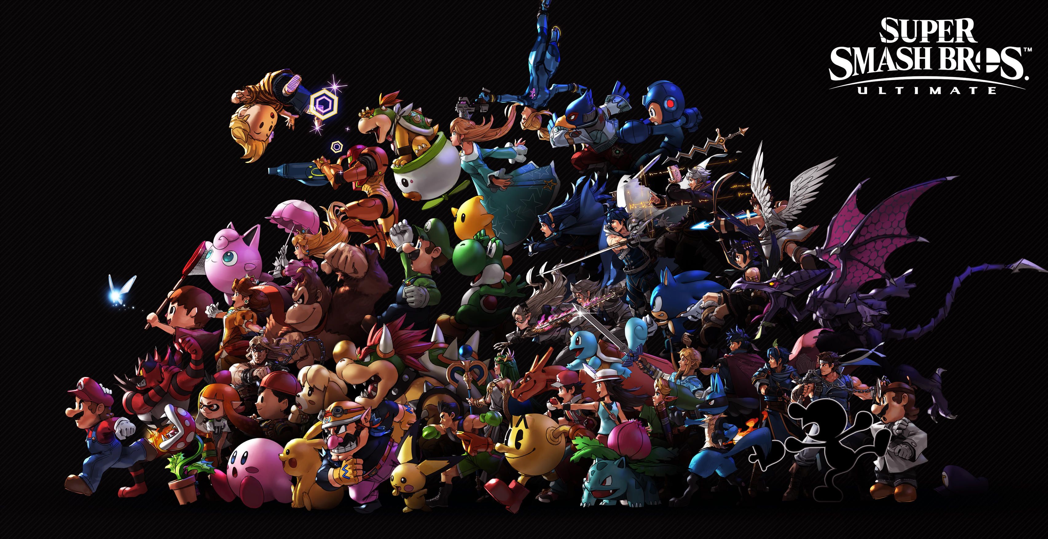 Free download Super Smash Bros Ultimate HD Wallpaper Background