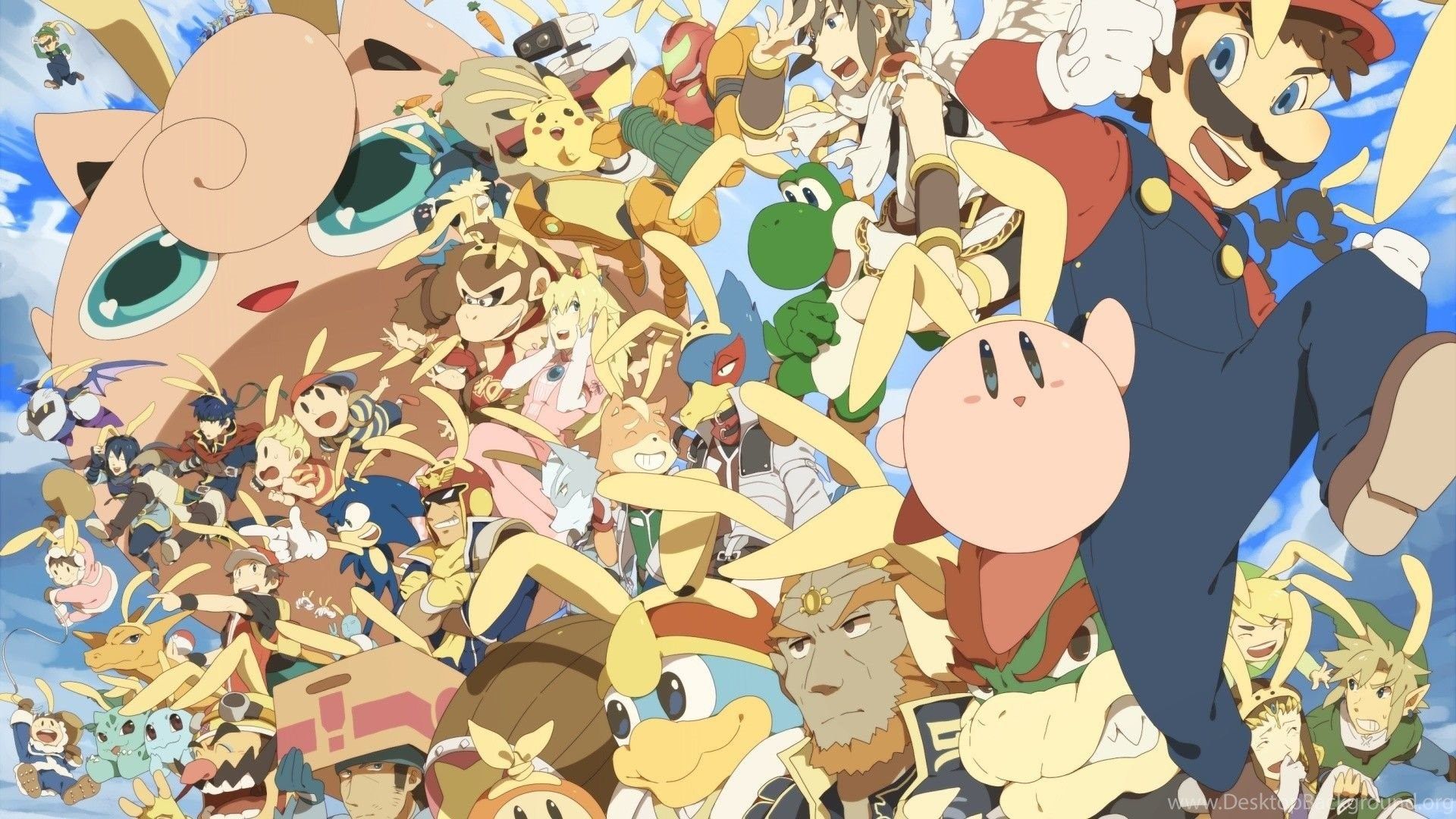 Anime Super Smash Bros. Wallpaper Free Wide HD Wallpaper Desktop