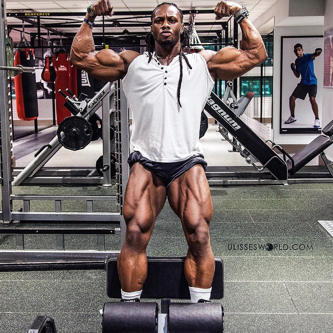 Simeon Panda  Caught a workout with my boy Ulisses Jr last week  comparing notes on prep for our competition in Vegas later this month will  be a good show Im looking