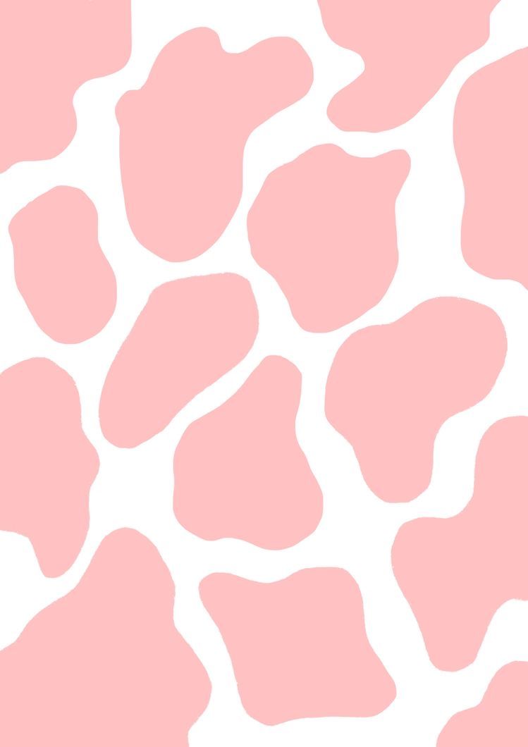 pink ,,strawberry” cow print in 2020