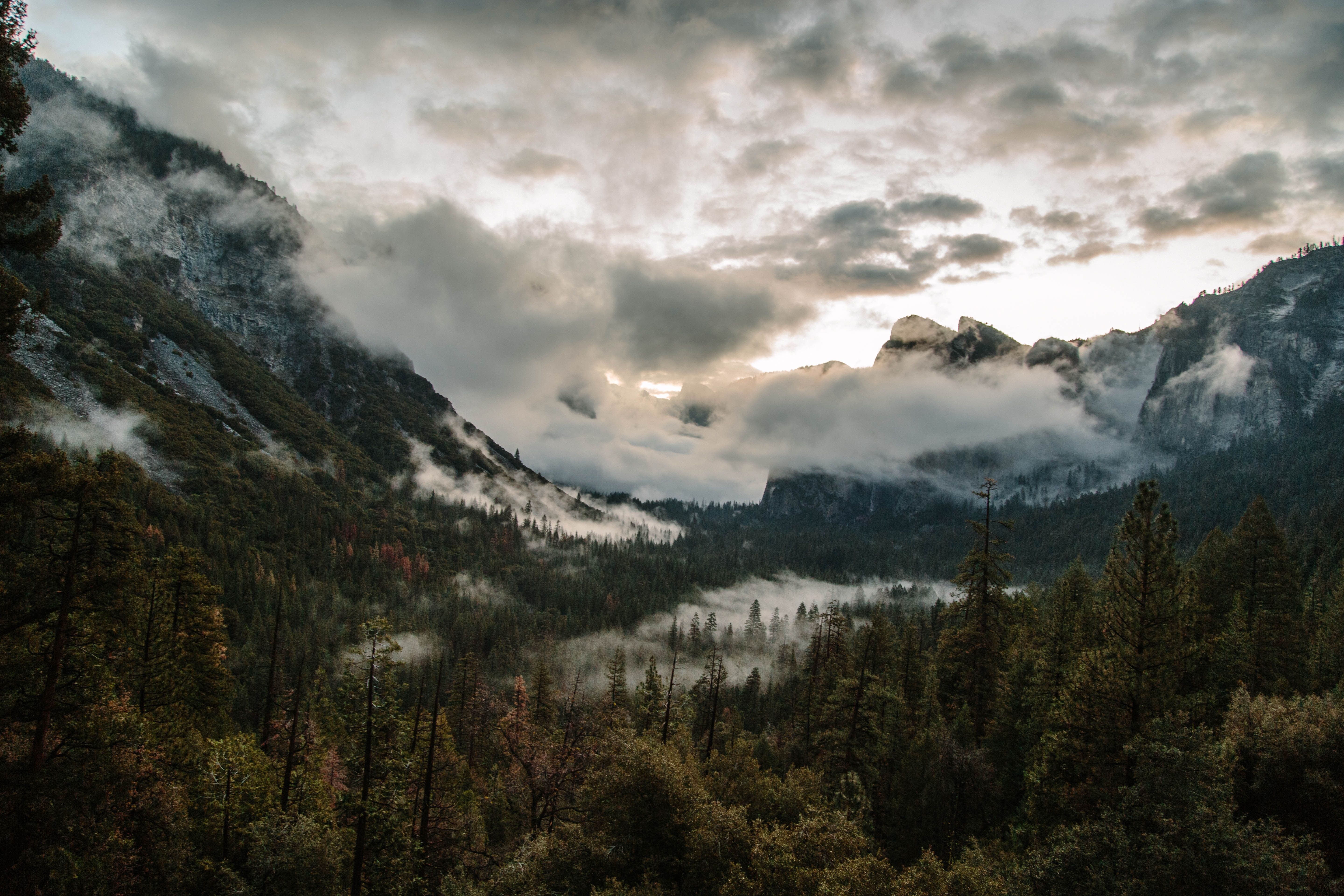 5760x3840 #Free , #mist, #hiking, #winteriscoming, #vsco, #camping, #northface, #valley, #pine