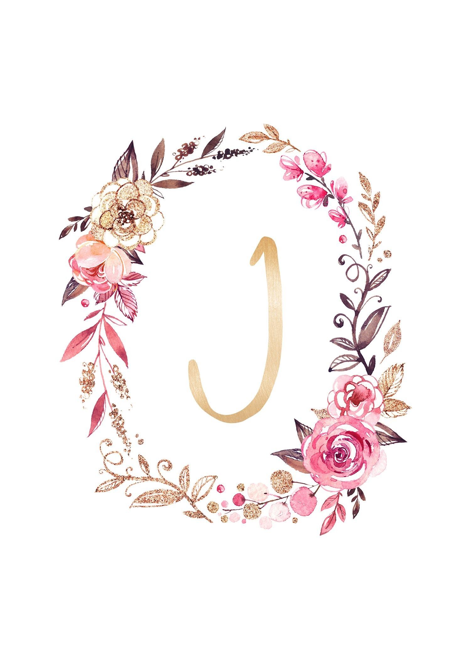 Free download Floral Letters Instagram Highlight Icon Cute