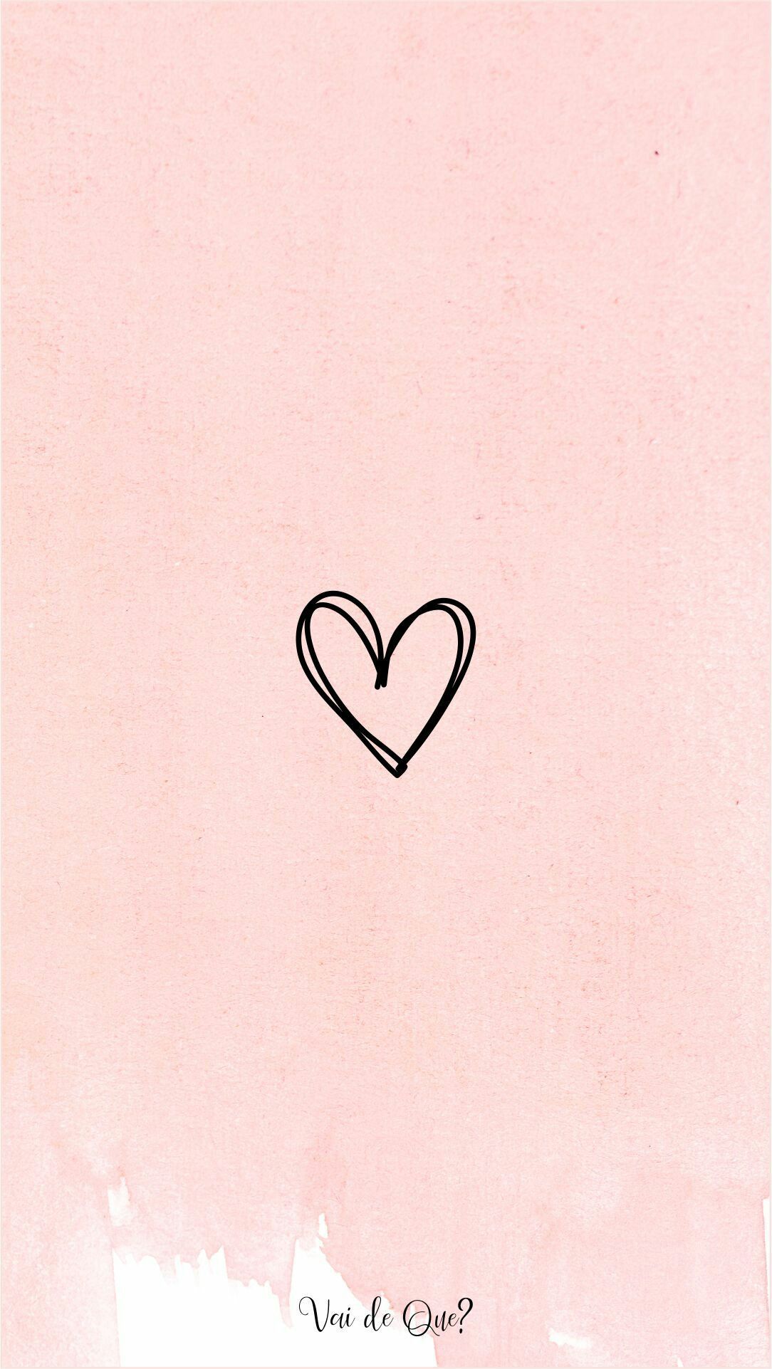 Highlights heart pink Instagram. Gambar garis, Gambar simpel, Gambar pastel