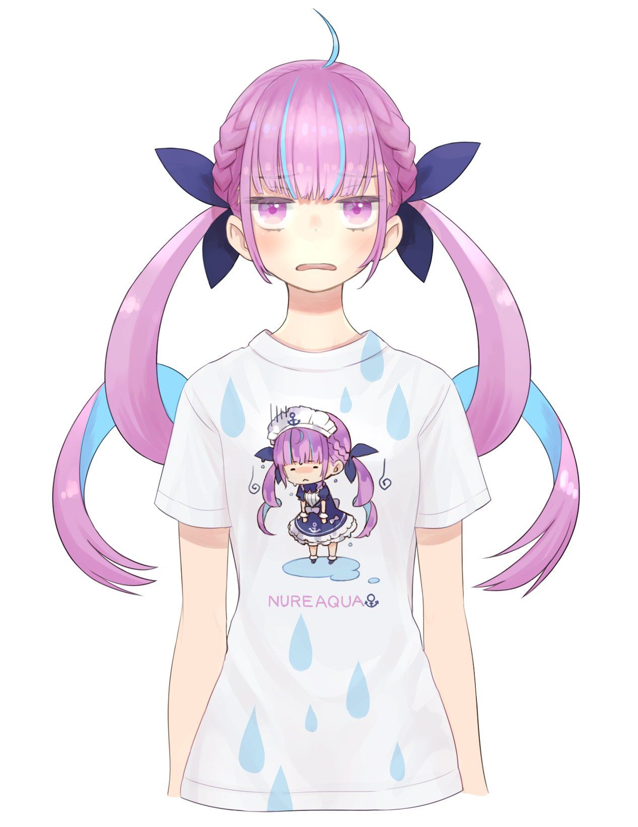 Not A Fan Of Her Shirt [VTuber: Minato Aqua]