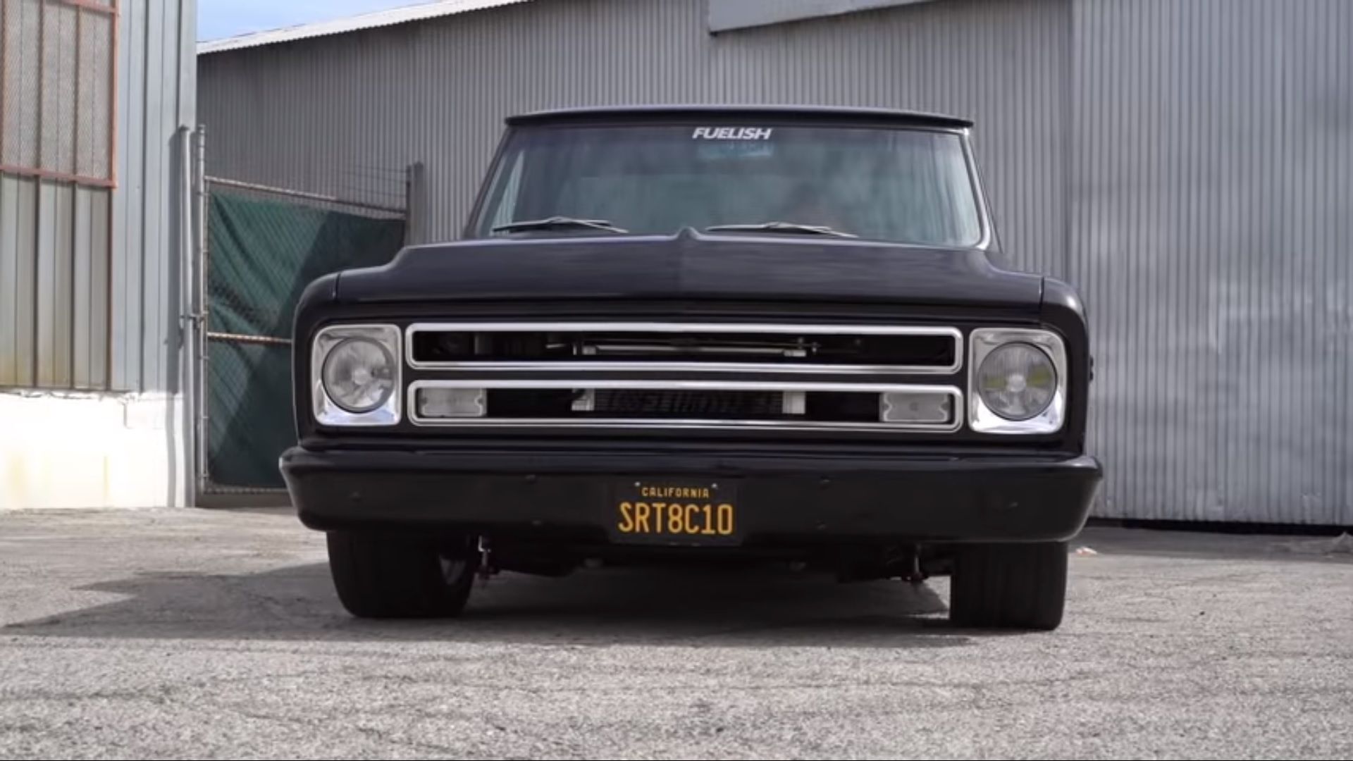 Here's a 1968 Chevy C10 Swapped With A Hellcat Engine!