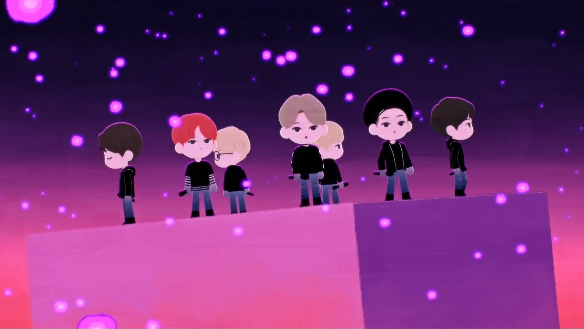 BTS • Purple Ocean | Bts beautiful, Bts group picture, Bts 