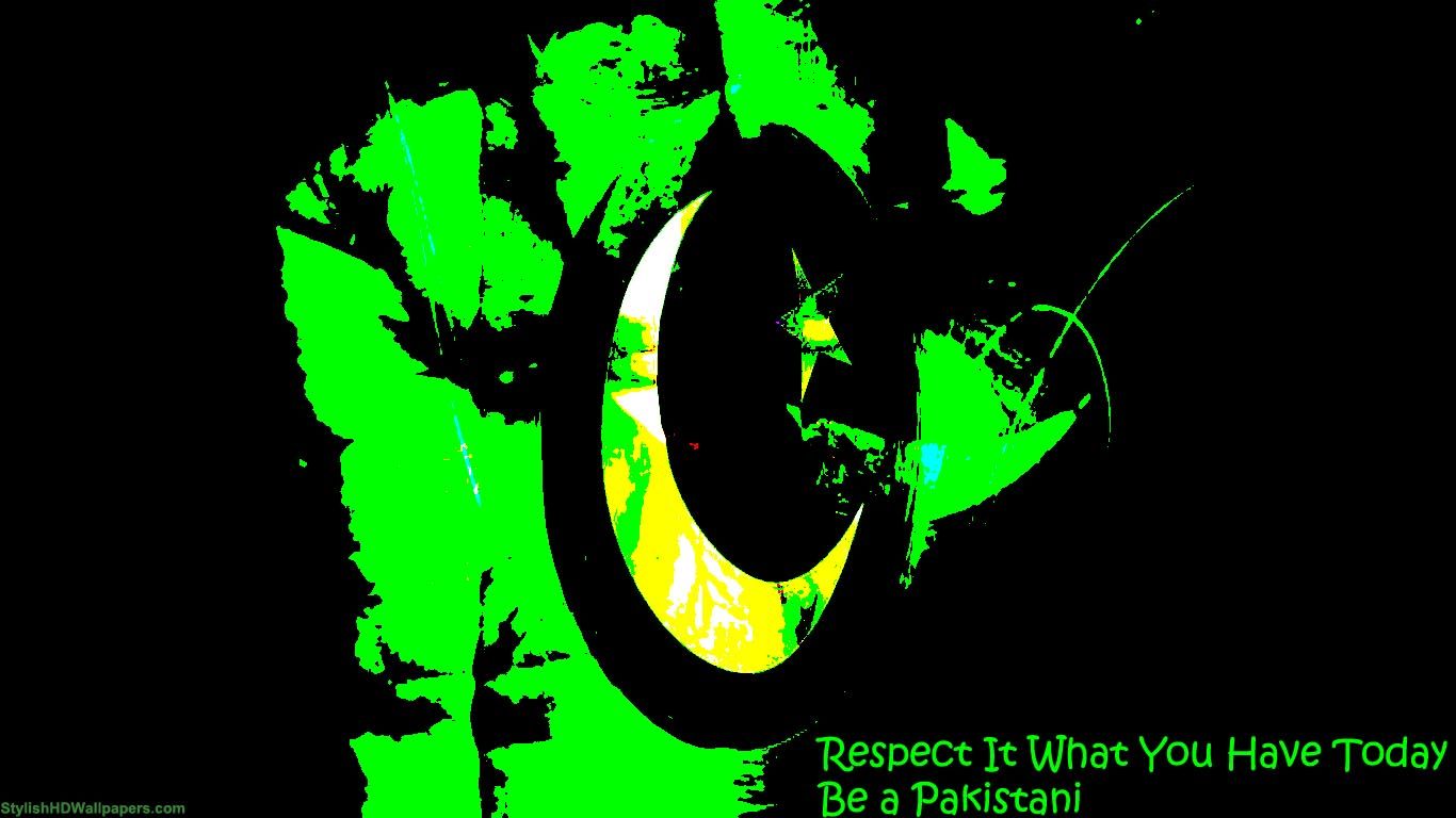 Free download Download Respect Pakistan 14 August Independence Day Wallpaper Search [1366x768] for your Desktop