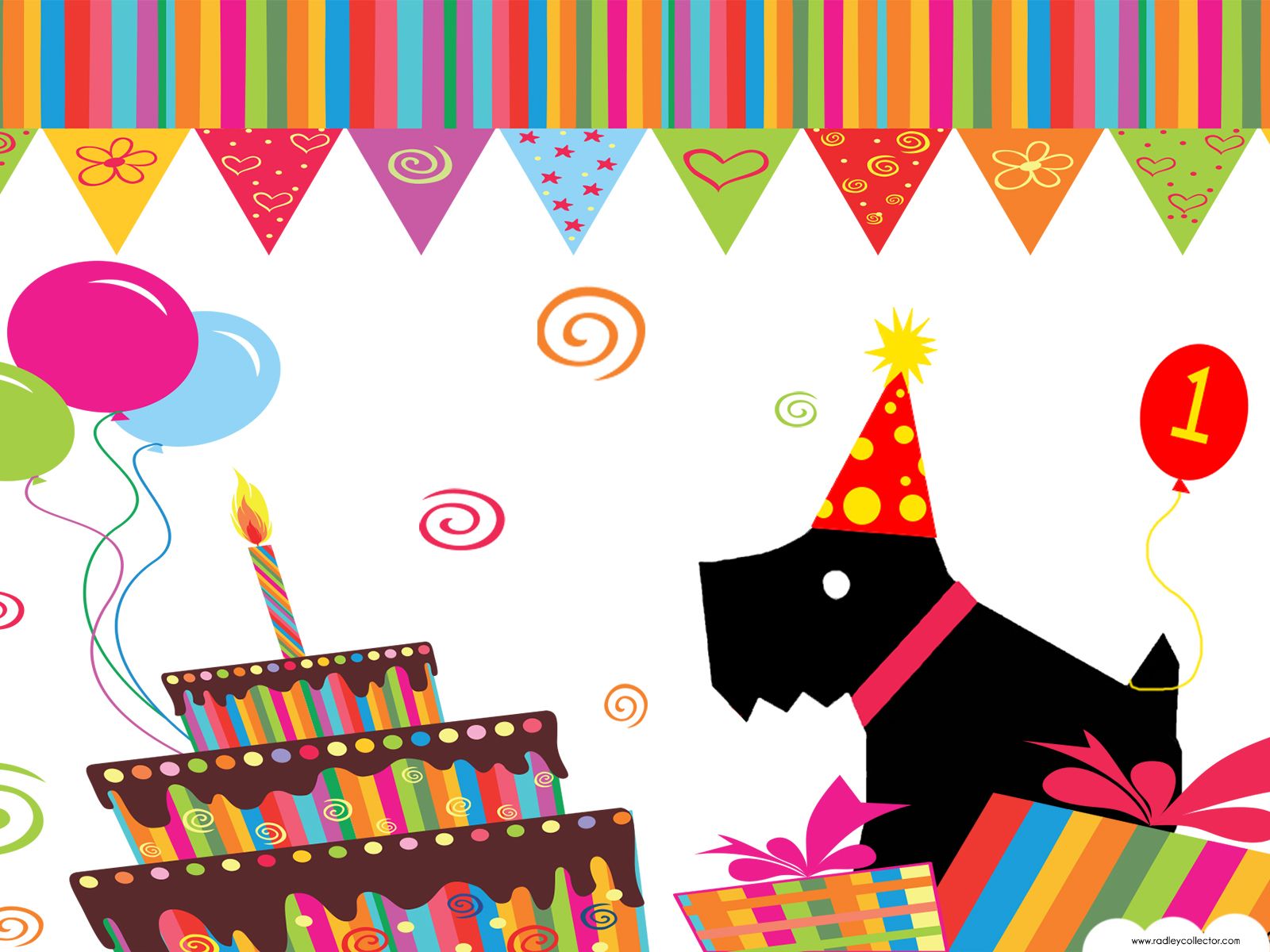 Radley Collector Birthday background and Facebook cover