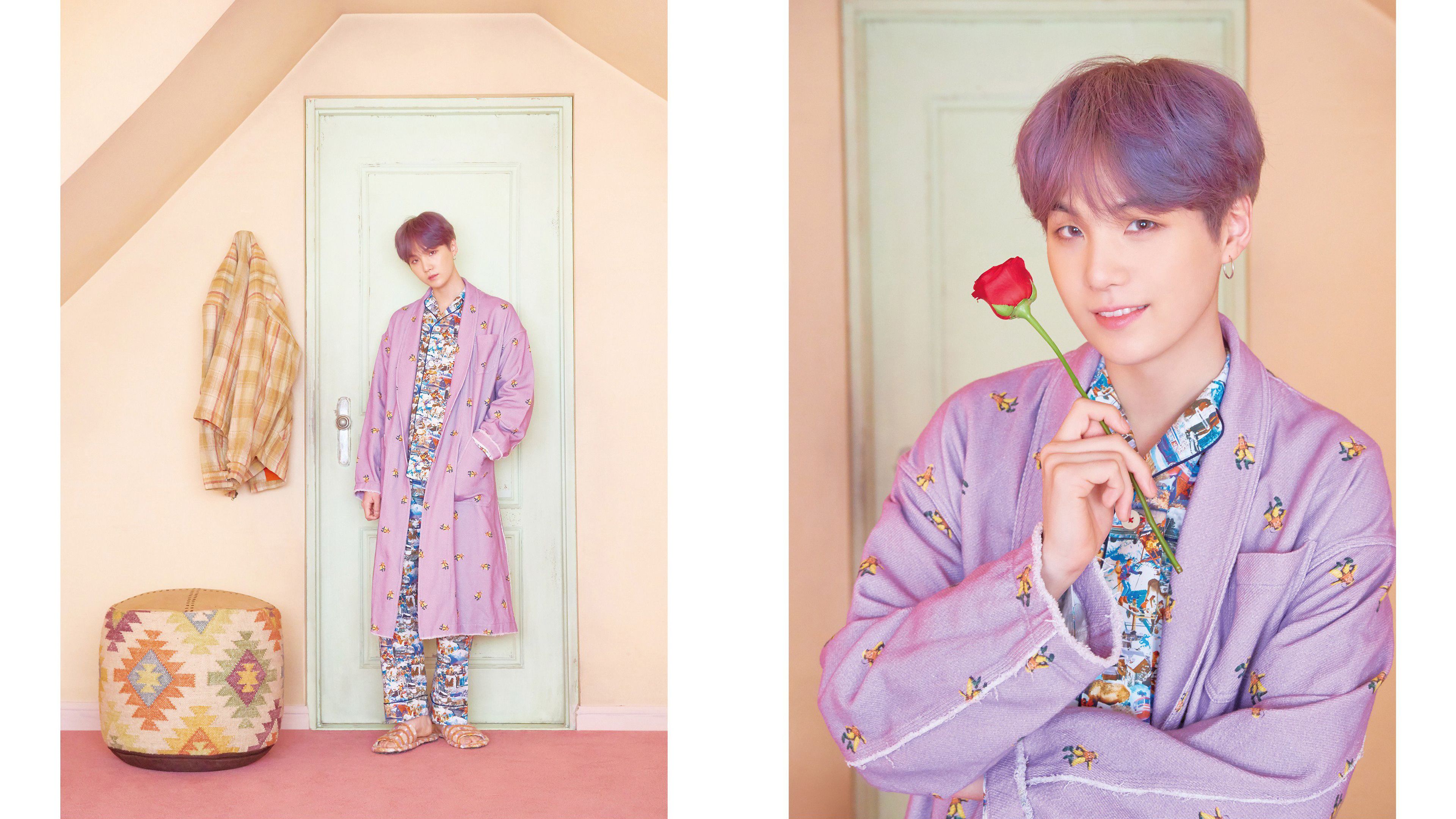 Suga BTS Map of the Soul: Persona 4K Wallpaper